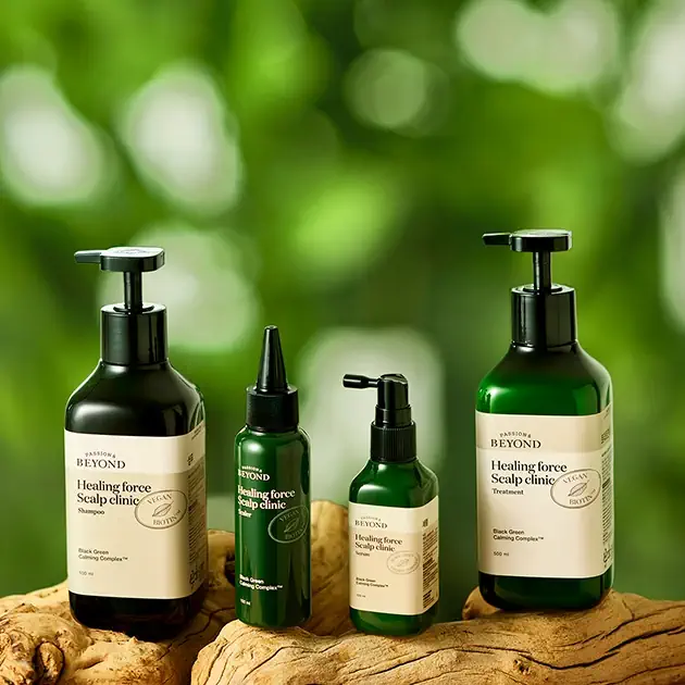 Beyond-healing-force-scalp-clinic - Bộ Sản Phẩm Chăm Sóc Tóc Và Da đầu Thuần Chay