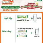 Chế độ Giảm Cân Buổi Sáng Với Combo Thanh Lọc Giảm Cân Life Gift - 1Shop.com.vn