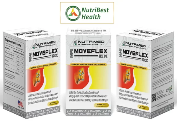 Thực phẩm bảo vệ khớp NMI- MOVEFLEX DX - NUTRIMED INTERNATIONAL LLC - Nutribest Health - 1Shop.com.vn