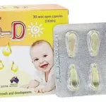 Viên uống tăng đề kháng, chắc răng, khoẻ xương INFANT D - Úc - Rồng Vàng - 1Shop.com.vn