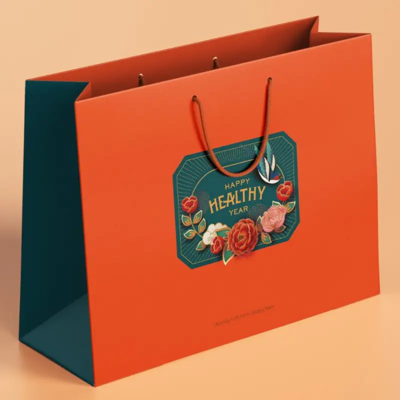 Hộp Quà Tết 2024 Happy Nuts - Túi Giấy May Mắn 2, Hoa Xuân 1 Và Hoa Xuân 2 - Droppii Mall