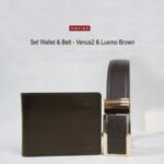 Set Ví Dây lưng da bò Venus2 & Luxmo HAVIAS 1Shop.com.vn
