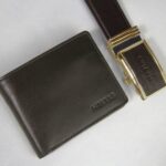 Set Ví Dây lưng da bò Venus2 & Luxmo HAVIAS Nâu 1Shop.com.vn