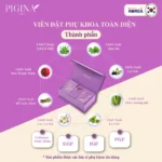 Thành phần Viên đặt phụ khoa Pigina (Set tối ưu 18 viên) chính hãng giá tốt - 1Shop.com.vn