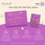 Thành phần viên đặt phụ khoa phụ nữ Pigina chính hãng giá tốt - 1Shop.com.vn