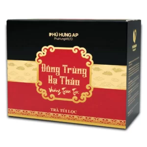 Trà túi lọc Đông Trùng Hạ Thảo hộp 80g (Phú Hưng AP) chính hãng giá tốt - 1Shop.com.vn