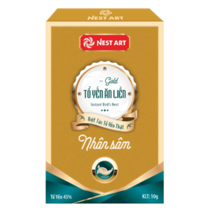 Tổ yến ăn liền Gold – Nhân sâm 10g - 1Shop.com.vn
