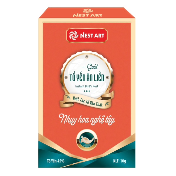 Tổ yến ăn liền Gold – Nhụy hoa nghệ tây 10g - 1Shop.com.vn