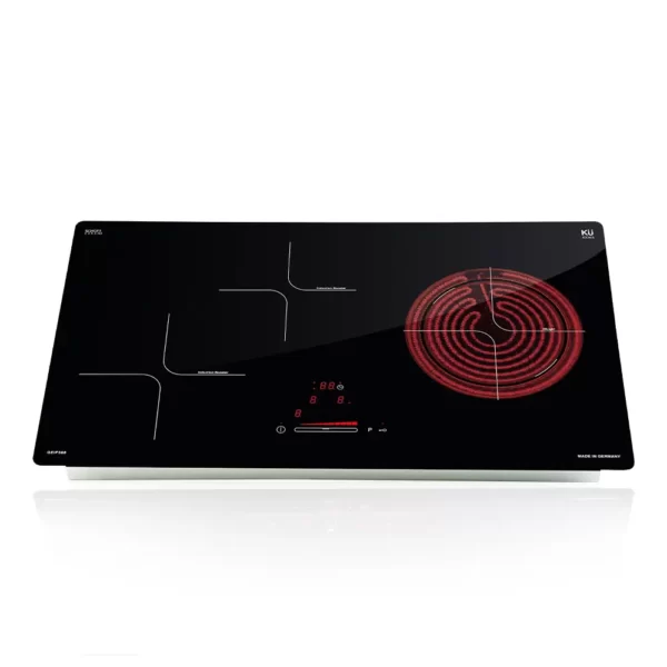 Bếp điện từ KU GEIF 388 3 vùng nấu (2 từ + 1 hồng ngoại) - KUCHEN chính hãng giá tốt - 1Shop.com.vn