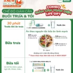 Chế độ Giảm Cân Buổi Và Tối Với Combo Giảm Cân Toàn Diện Life Gift - 1Shop.com.vn