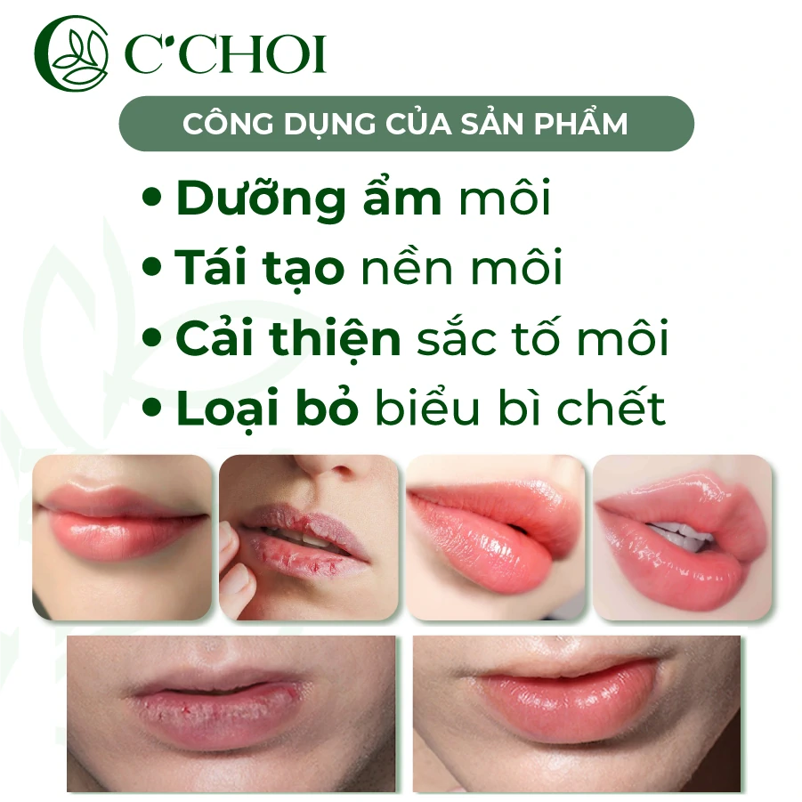 Công Dụng Son Dưỡng Saffron – Son Dưỡng Môi Nghệ Tây C'choi - Punar - 1shop.com.vn