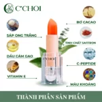 Thành Phần Son Dưỡng Saffron Có Màu – Son Dưỡng Môi Nghệ Tây C'choi Color - Punar - 1Shop.com.vn