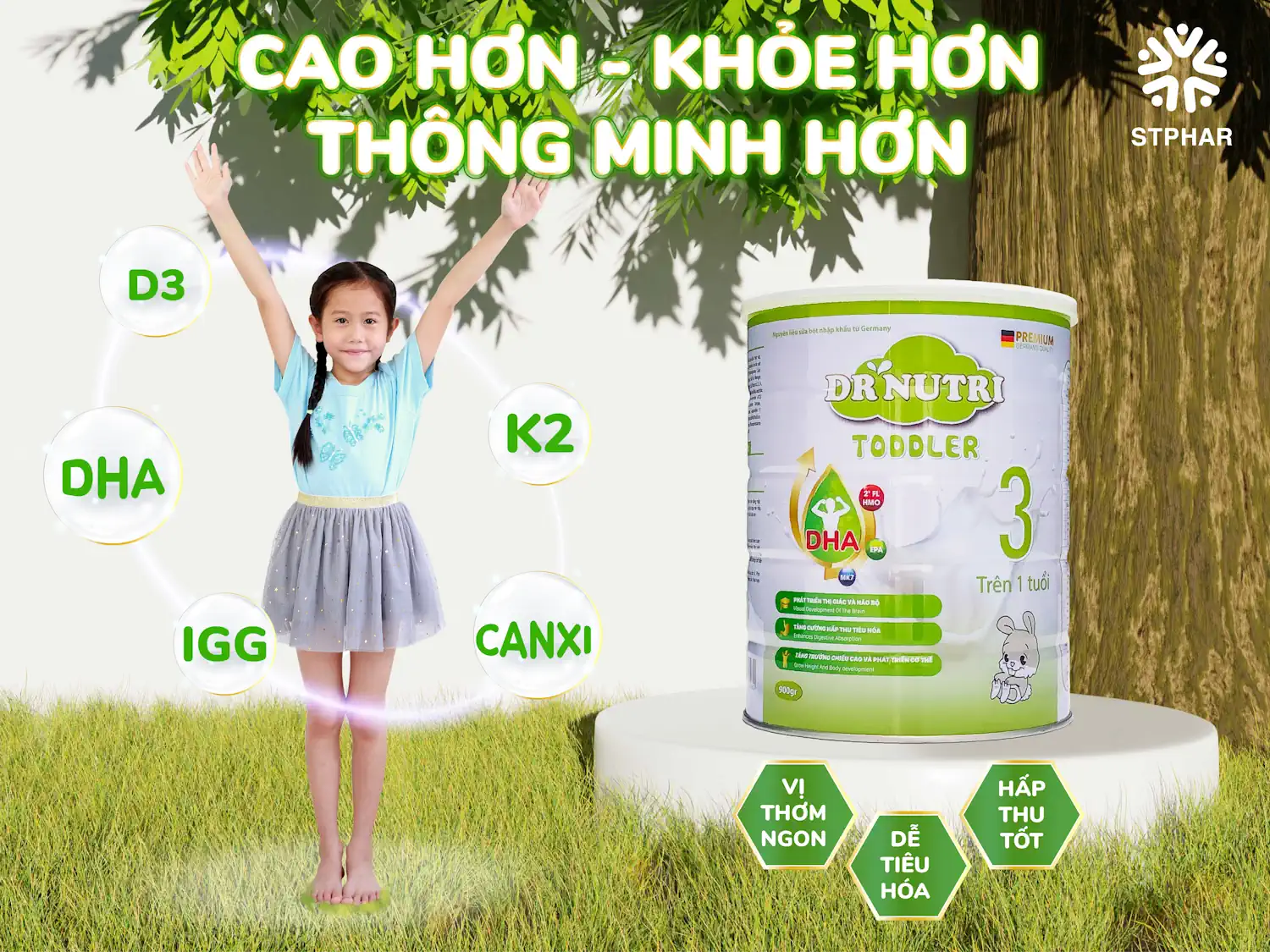 Thành Phần Nối Bật Của Dr Nutri Toddler
