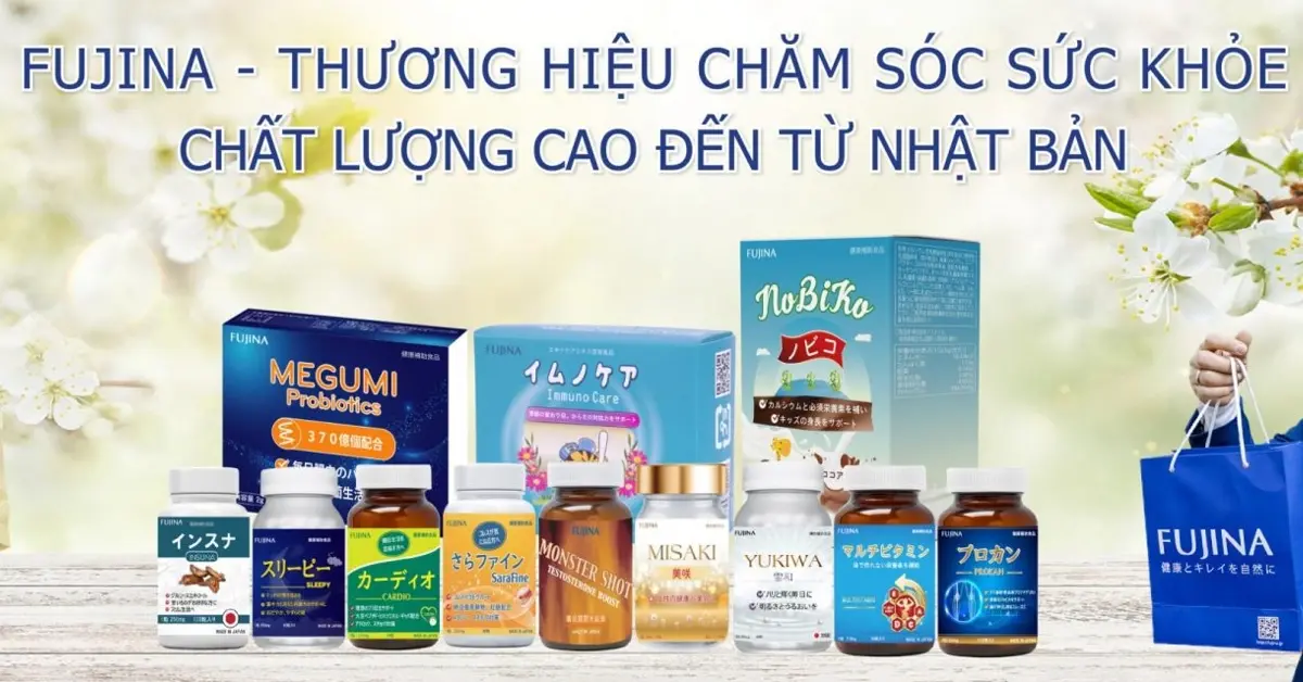 Thương hiệu Fujina thuộc tập đoàn MEIKO - sản phẩm Nhật Bản chính hãng giá rẻ - 1Shop.com.vn