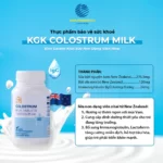Viên nhai sữa non KGK Milk Colostrum vị vani - Lyna Pharmtech - 1Shop.com.vn