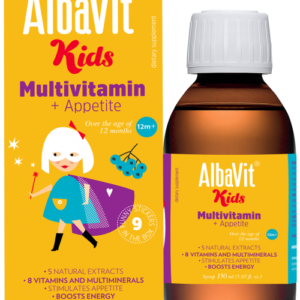 Siro ăn ngon và tăng cường đề kháng 150ml Albavit Kids Mutivitamin