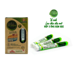 Kitchen Kleen - Hộp vi sinh lau chùi dầu mỡ (03 ống 5ml) chính hãng giá tốt - 1Shop.com.vn