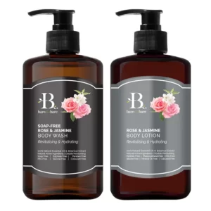 Bộ chăm sóc cơ thể Rose and Jasmine - Cấp ẩm và phục hồi Bare for Bare chính hãng giá tốt - 1Shop.com.vn