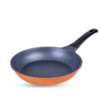 Chảo Chống Dính Vulcan Stone Phủ đá Màu Cam 26cm - Kuchen - 1Shop.com.vn