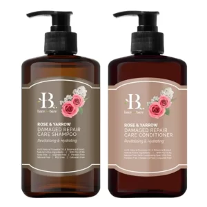 Dầu gội + Dầu xả Bare For Bare - Phục hồi tóc hư tổn 300ml x 2 chai chính hãng giá tốt - 1Shop.com.vn