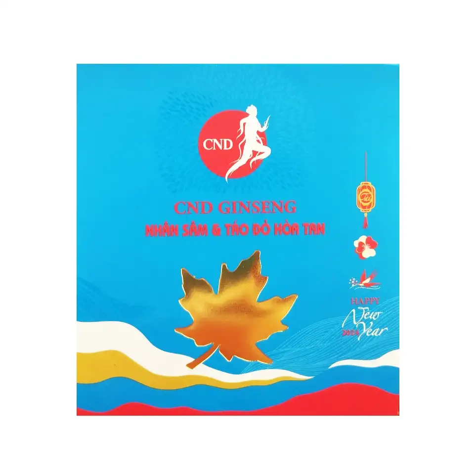 Nhân sâm & táo đỏ hòa tan CND Ginseng 20 gói x 3g