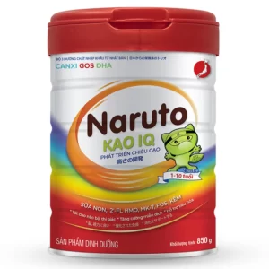 Sữa bột Naruto KAO IQ chính hãng giá tốt 850g - Phát triển chiều cao - SK Milk - 1Shop.com.vn