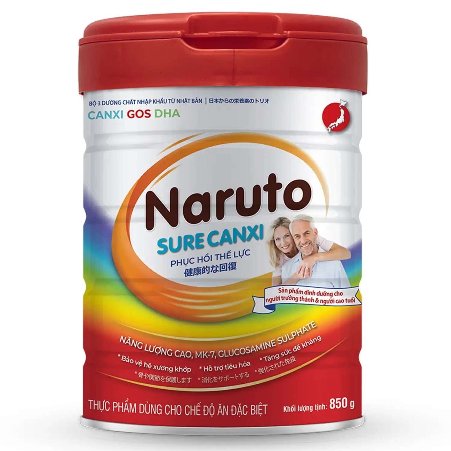 Sữa bột Naruto Sure Canxi - Phục hồi thể lực chính hãng giá tốt - 1Shop.com.vn