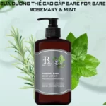 Sữa dưỡng thể dưỡng ẩm Bare For Bare chính hãng giá tốt - Rosemary & Mint (dưỡng ẩm & trẻ hóa) - 1Shop.com.vn