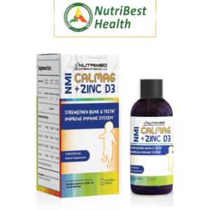 NMI CALMAG + ZINC D3 - Xương, răng chắc khỏe và tăng cường sức đề kháng cho trẻ