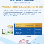 Bảng Báo Giá Sản Phẩm Papamilk Height And Gain Sữa Non Tổ Yến - Vkaizen - 1Shop.com.vn