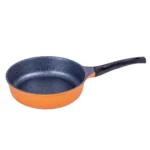 Chảo Cam Chống Dính Vulcan Stone 24cm Thành Lửng Vuông Góc Kuchen - 1Shop.com.vn