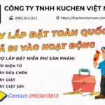 Kuchen Việt Nam Lắp đặt Toàn Quốc đi Vào Hoạt động - 1Shop.com.vn