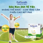 Papamilk Height And Gain Chứa Sữa Non 24h Và Tổ Yến Giúp Con Phát Triển Toàn Diện - 1Shop.com.vn
