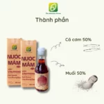Thành Phần Của Nước Mắm Vịnh Vân Phong Chai Mini 60ml - The Moshav Farm - 1Shop.com.vn