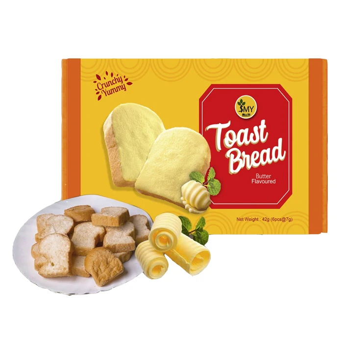 Bánh Mì Nướng Loại Lớn Toast Bread Butter Flavoured 60g - 1shop.com.vn