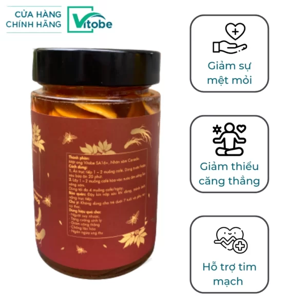 Công Dụng Mật Ong Nhân Sâm Vitobe - 1Shop.com.vn