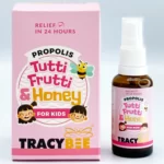 Keo Ong Xịt Tracybee Vị Trái Cây - Propolis Tutti Frutti & Honey For Kids - 1Shop.com.vn