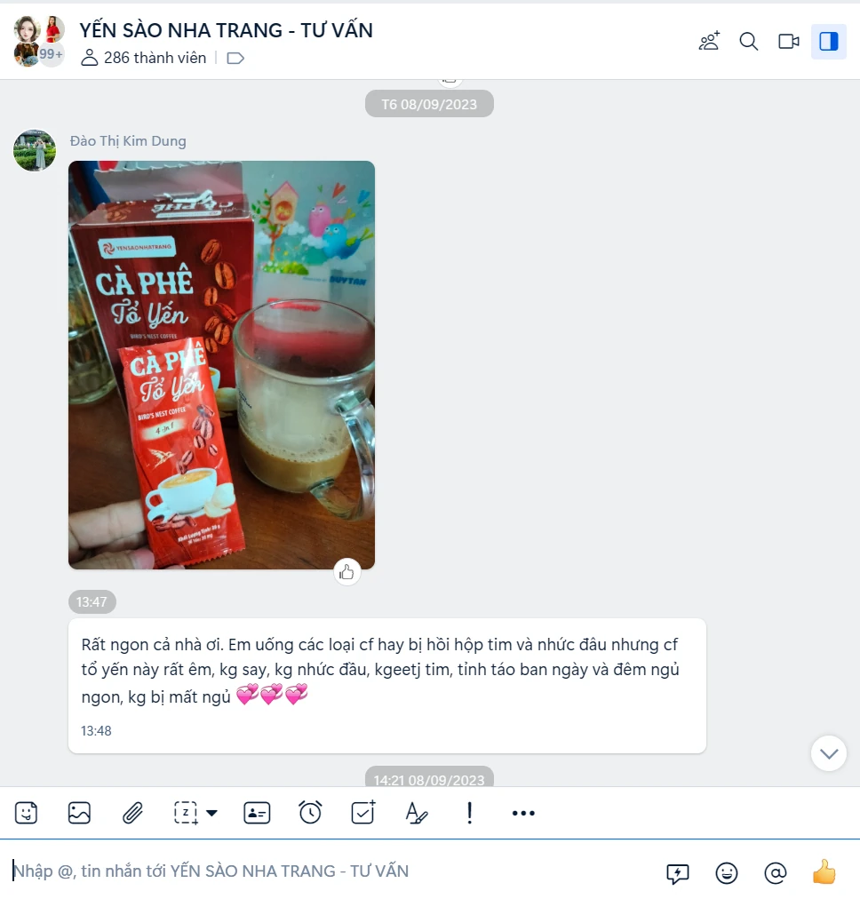 Review Cà Phê Tổ Yến - Sản Phẩm Uống Rất êm, Không Say, Không Nhức đầu, Không Mệt Tim, Tỉnh Táo Ban Ngày, Ngủ Ngon Ban đêm - 1shop.com.vn