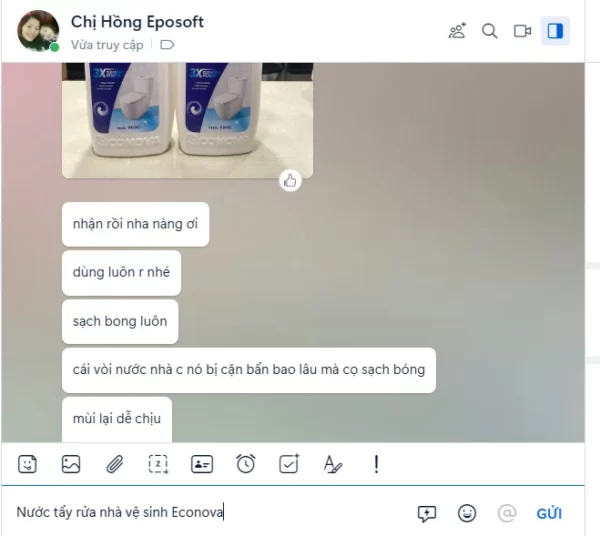 Review Nước Tẩy Rửa Nhà Vệ Sinh Econova - Cọ Sạch Vòi Nước Cặn Bẩn Lâu Ngày Một Cách Dễ Dàng - 1Shop.com.vn