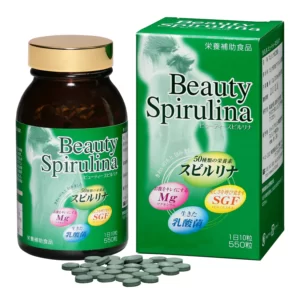 Tảo Beauty Spirulina Nhật Bản Hộp 550 Viên - 1Shop.com.vn