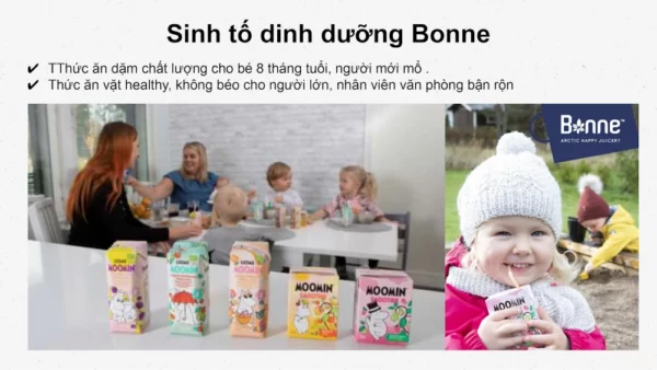 Bonne - Smoothie Soul Juice - Thức ăn Dặm Chất Lượng Cho Bé 8 Tháng Tuổi - 1Shop.com.vn