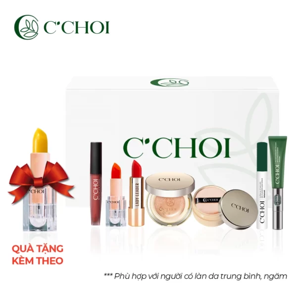 Combo Trang điểm Cơ Bản 1 - C'choi - Punar - 1Shop.com.vn