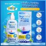 Dầu Tắm Gội Baby Thảo Dược Pharpharp Jpnatural - 1Shop.com.vn
