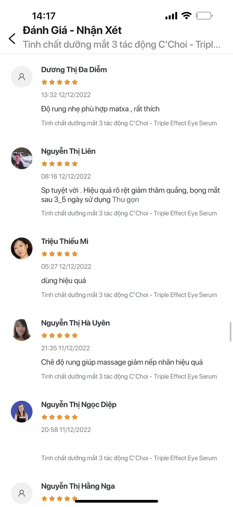 Nhận Xét Review Tinh Chất Dưỡng Mắt C’choi 3 Tác động - Triple Effect Eye Serum