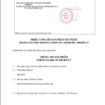 Phiếu Công Bố Beyond Phytoganic Cleansing Oil - 1Shop.com.vn