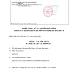 Phiếu Công Bố Beyond Total Recovery Intense Body Emulsion - 1Shop.com.vn