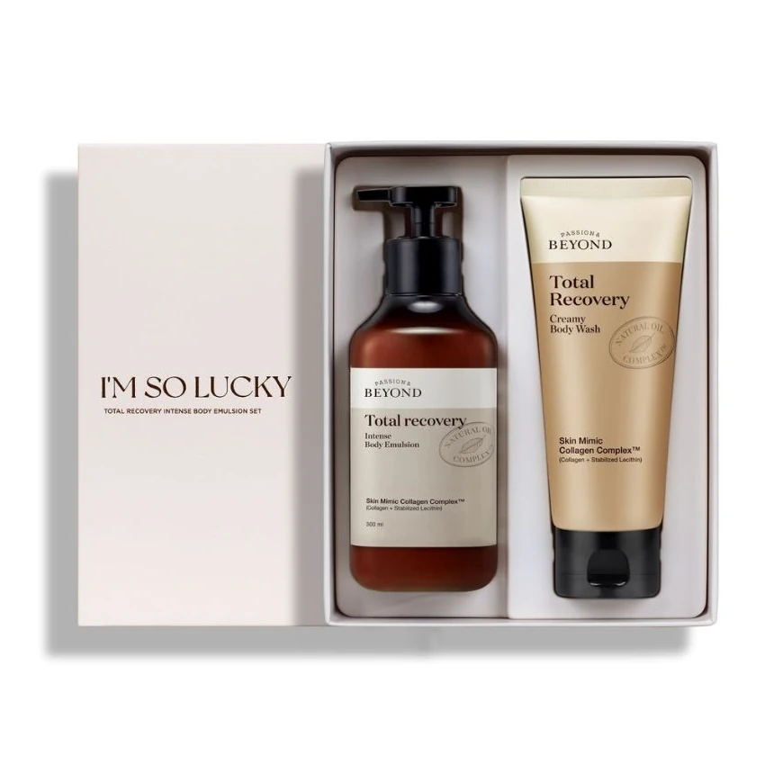 Set Sữa Dưỡng Thể Cấp ẩm Chuyên Sâu Total Recovery Body Set 450ml - 1shop.com.vn