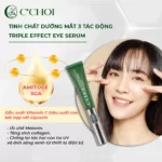 Tinh Chất Dưỡng Mắt 3 Tác động C’choi - Triple Effect Eye Serum - Tác Dụng Của Vitamin C Và Glycerin - Punar - 1Shop.com.vn