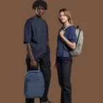 Balo Tái Chế Tucano Speed Eco Macbook Pro 16'' - Mẫu Xanh Và Xám - 1Shop.com.vn