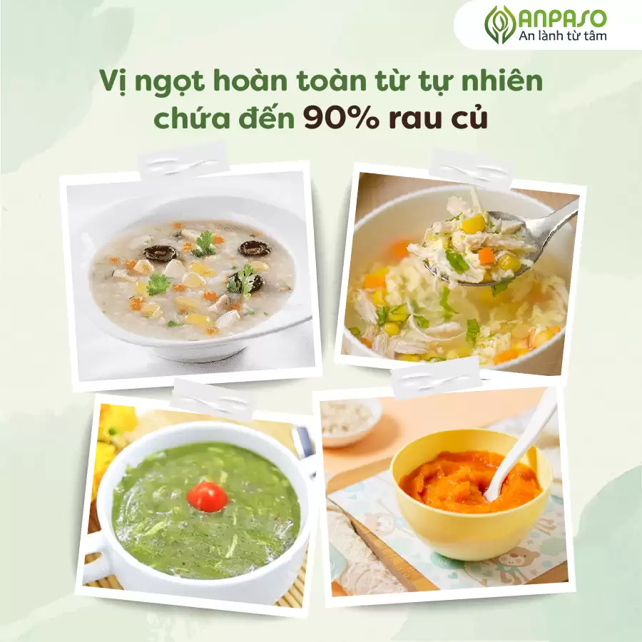 Hạt Nêm ăn Dặm Cho Bé Organic Anpaso Từ Thiên Nhiên - Droppii Mall